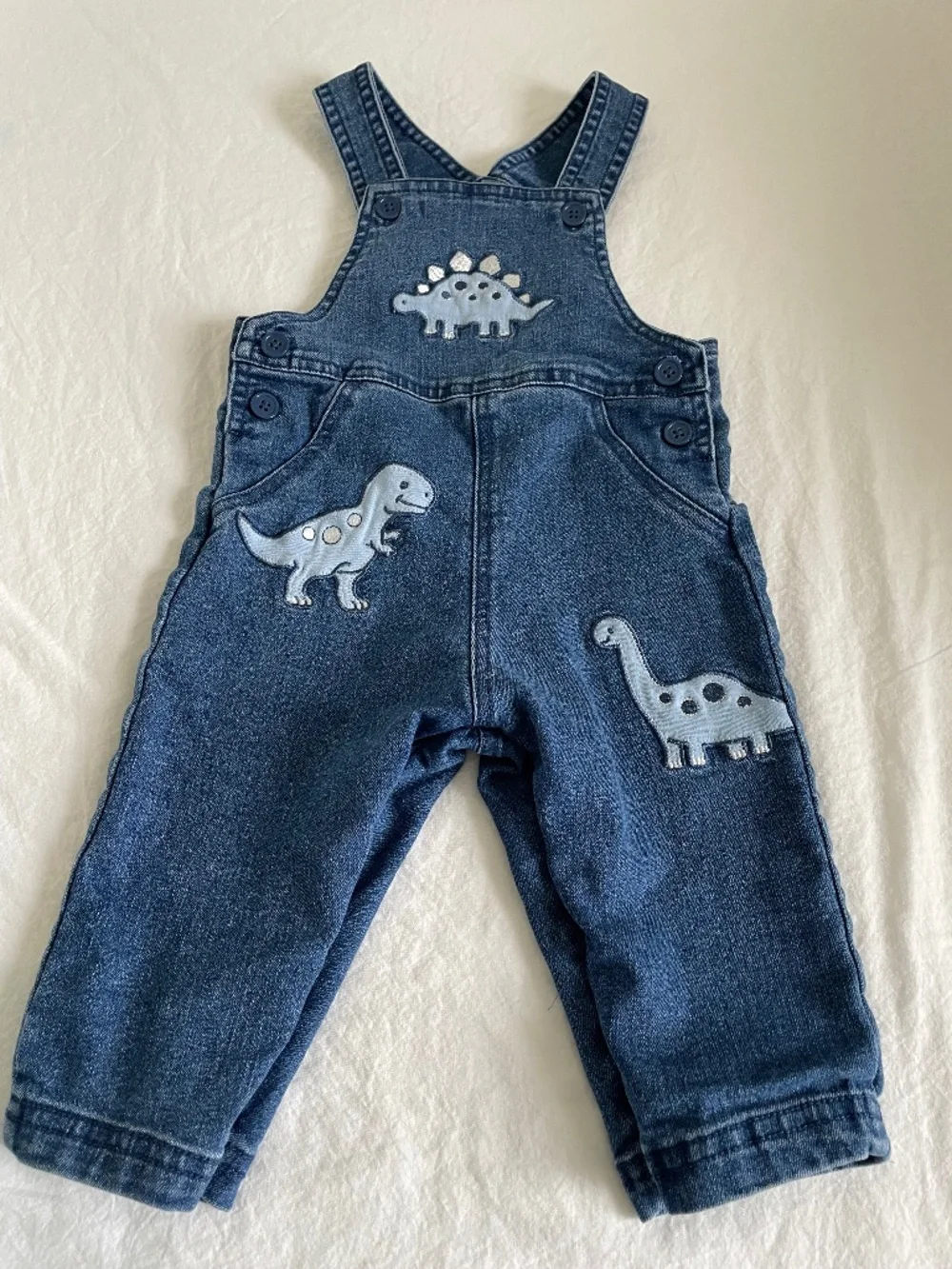 Dinosaur overalls